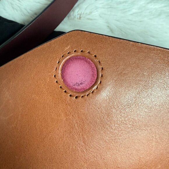 Rag & Bone Atlas Suede Leather Bag _ BERRY - Picture 11 of 17